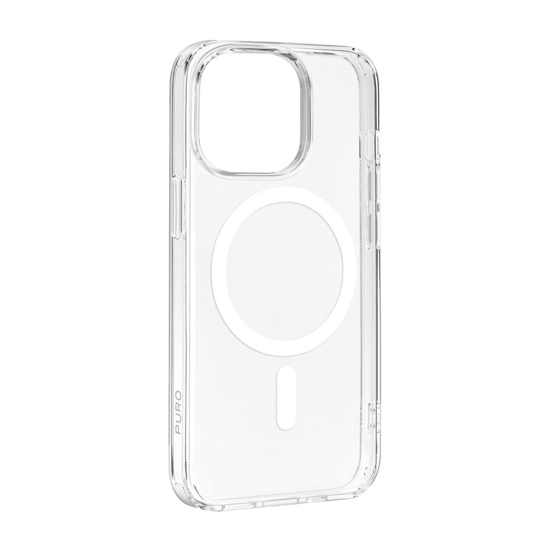 Etui silikonowe do iPhone 15 Pro Max Lite Mag MagSafe – przezroczyste