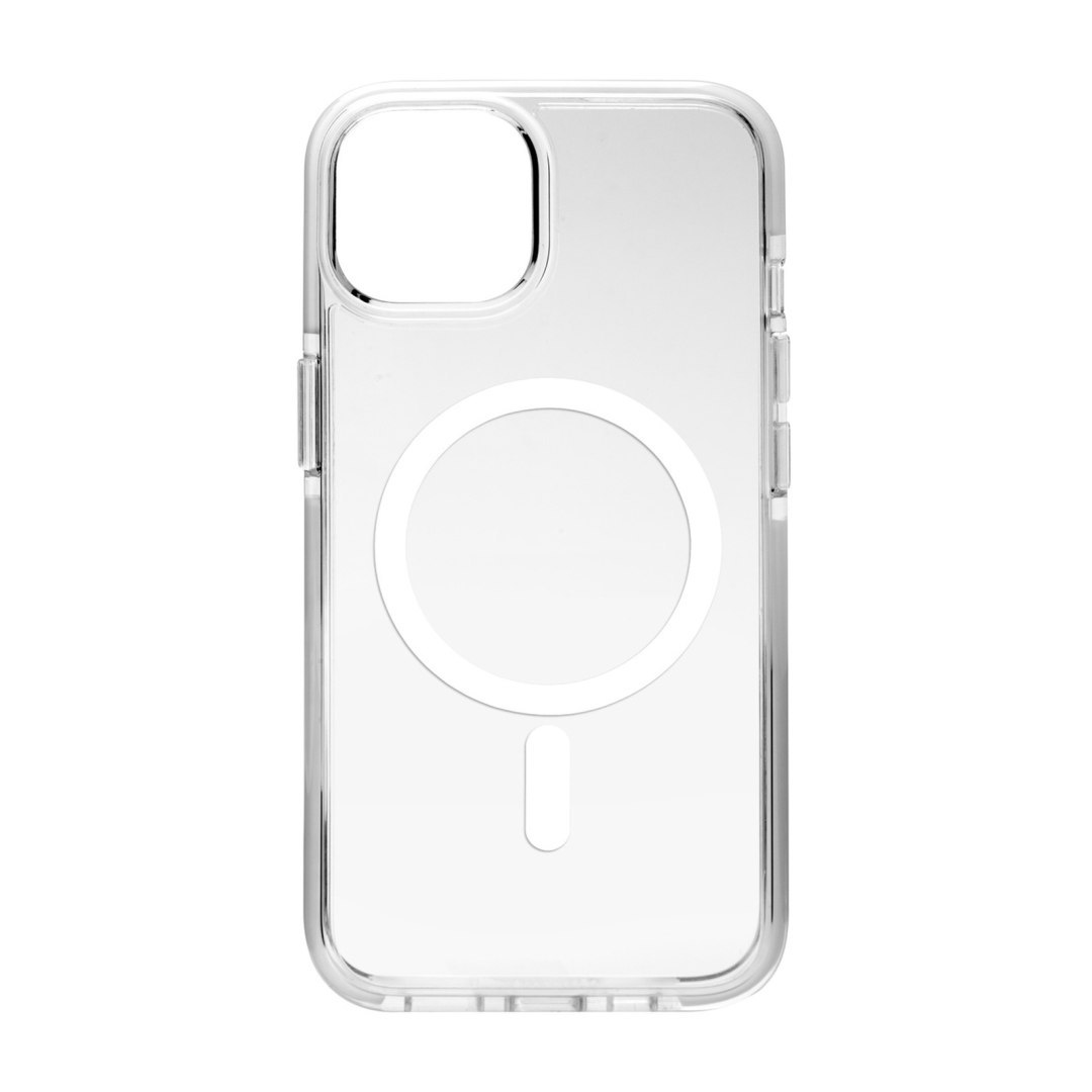 Etui silikonowe do iPhone 15 Lite Mag Pro MagSafe – przezroczyste Etui silikonowe do iPhone 15 Lite Mag Pro MagSafe – przezroczyste