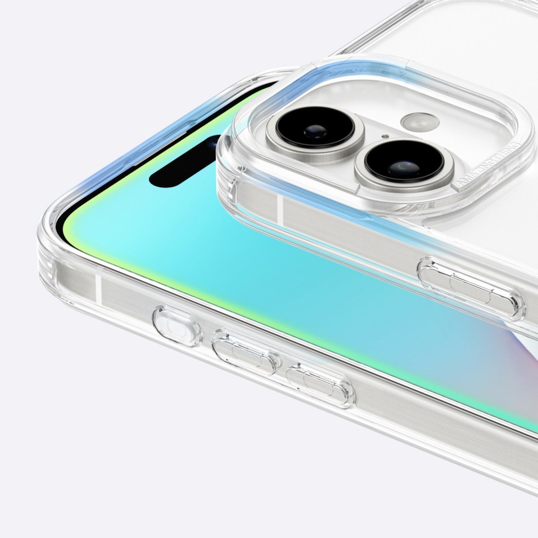 Etui silikonowe z pierścieniem magnetycznym do iPhone 16 – przezroczyste Etui silikonowe z pierścieniem magnetycznym do iPhone 16 – przezroczyste