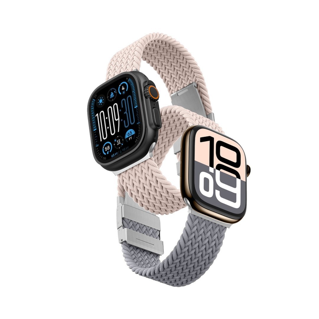 Zestaw 2 pasków do Apple Watch 42mm Blend Band – różowo-szary / różowy Zestaw 2 pasków do Apple Watch 42mm Blend Band – różowo-szary / różowy