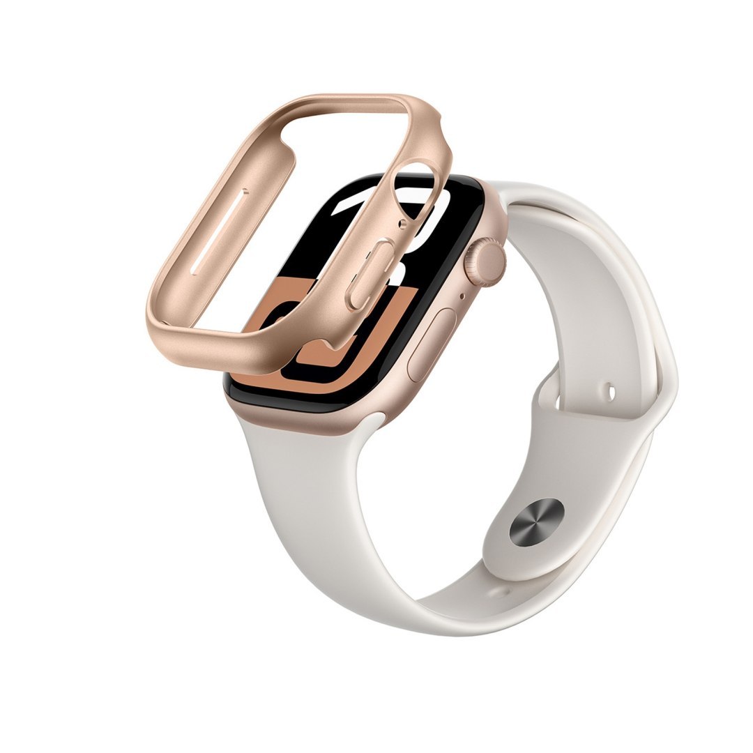 Etui pokrowiec do zegarka Apple Watch 46mm Minimal Case – różowe złoto Etui pokrowiec do zegarka Apple Watch 46mm Minimal Case – różowe złoto