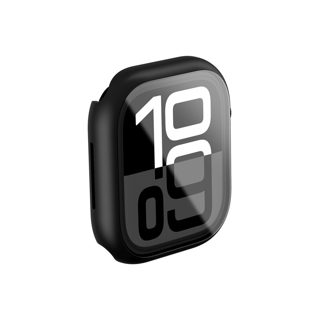 Etui ze szkłem hartowanym do Apple Watch 42mm Radix Glass – czarne Etui ze szkłem hartowanym do Apple Watch 42mm Radix Glass – czarne