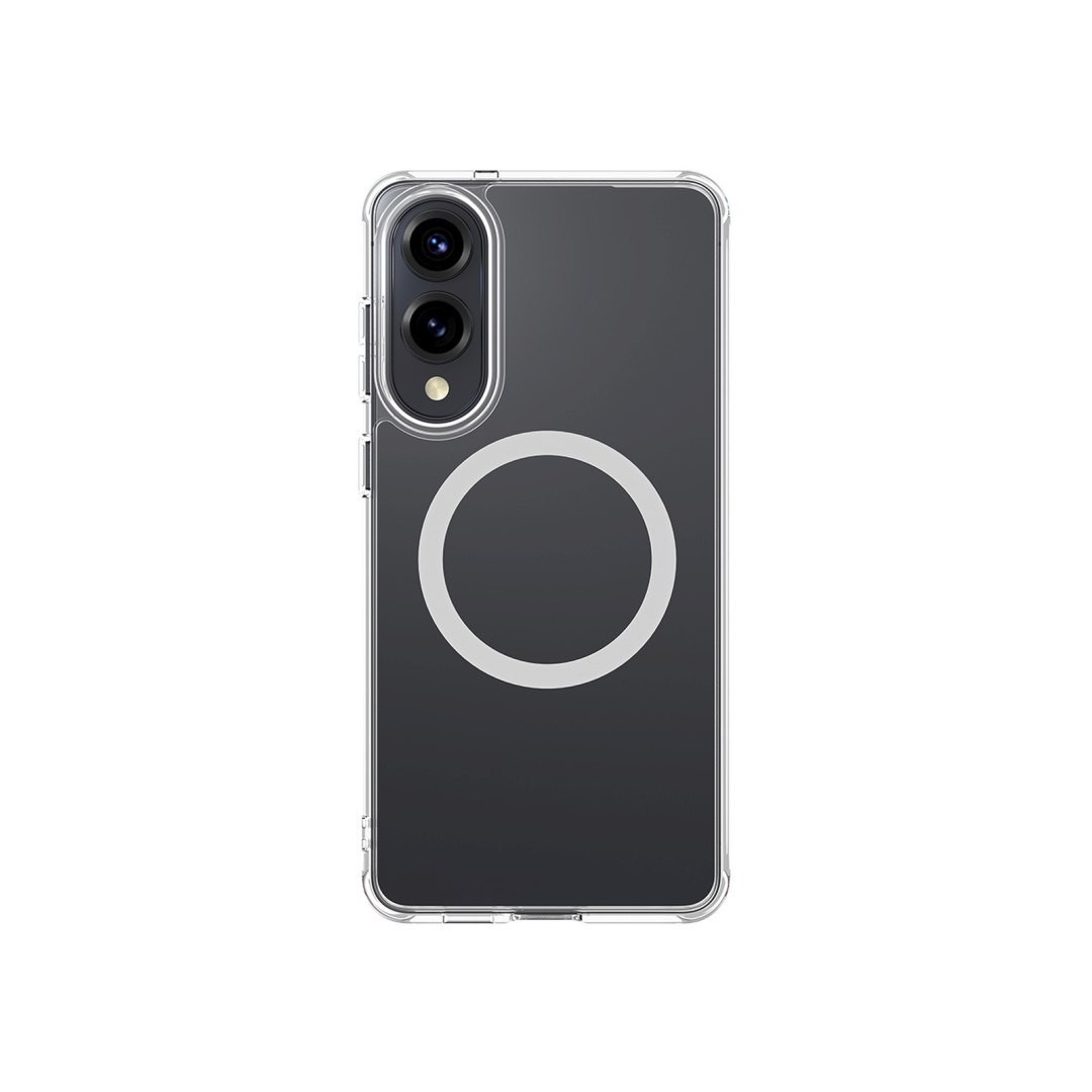 Etui silikonowe do Samsung Galaxy S25 Edge Minimal Mag Case – przezroczyste Etui silikonowe do Samsung Galaxy S25 Edge Minimal Mag Case – przezroczyste