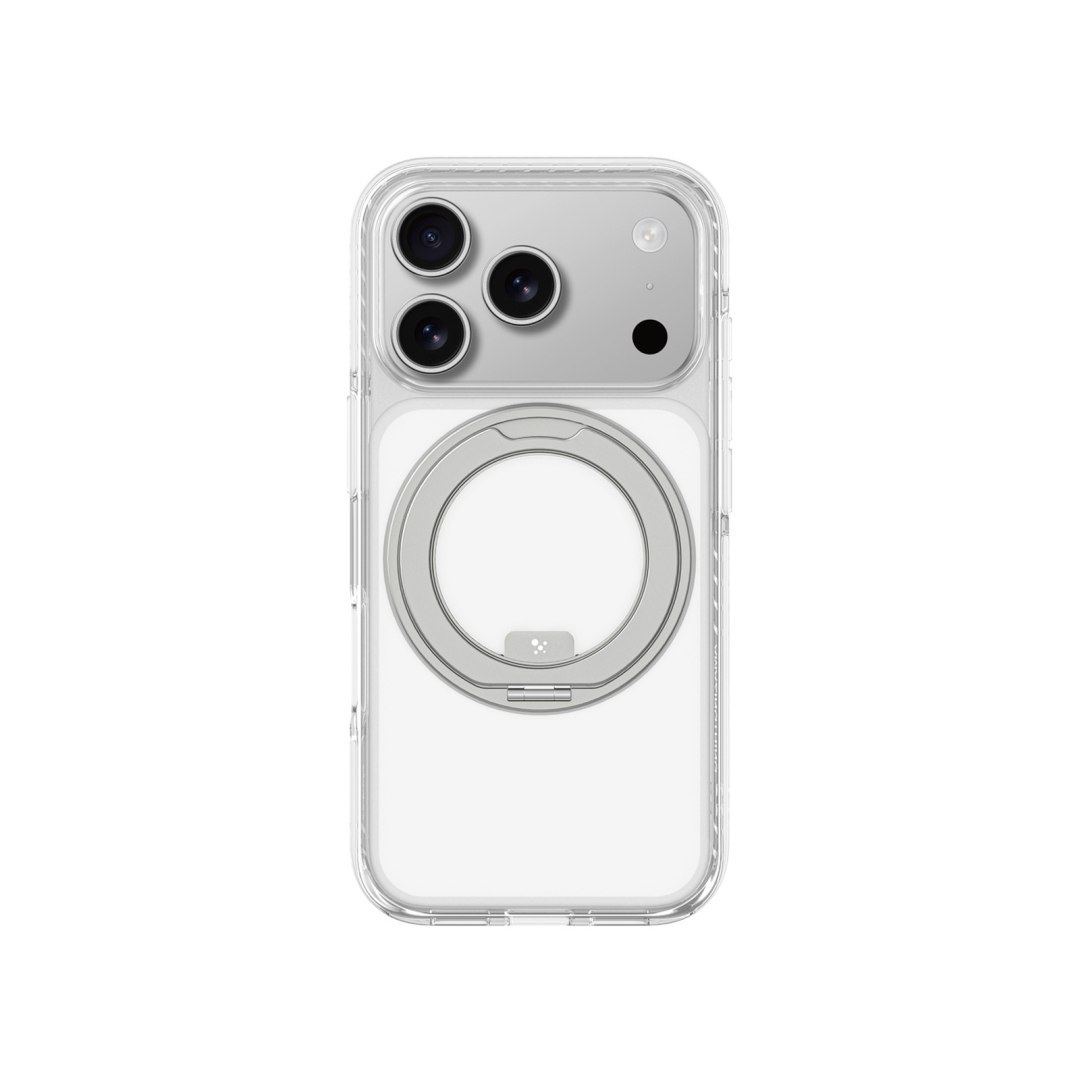 Etui pokrowiec na iPhone 17 Pro Titan Pro MagSpin MagSafe – szary