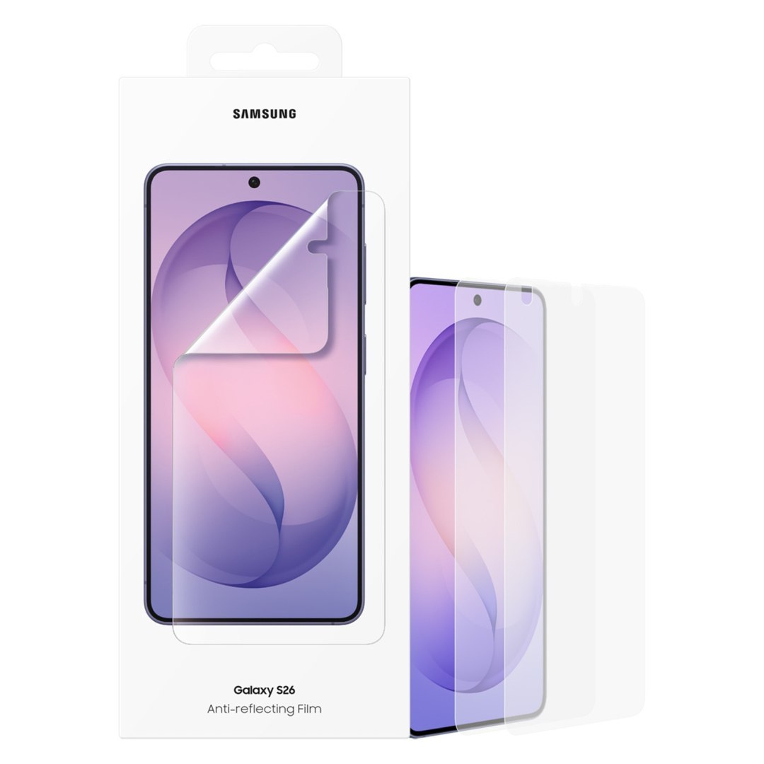 Folia ochronna antyrefleksyjna na Samsung Galaxy S26 Samsung EF-US942CTE – 2 szt. Folia ochronna antyrefleksyjna na Samsung Galaxy S26 Samsung EF-US942CTE – 2 szt.