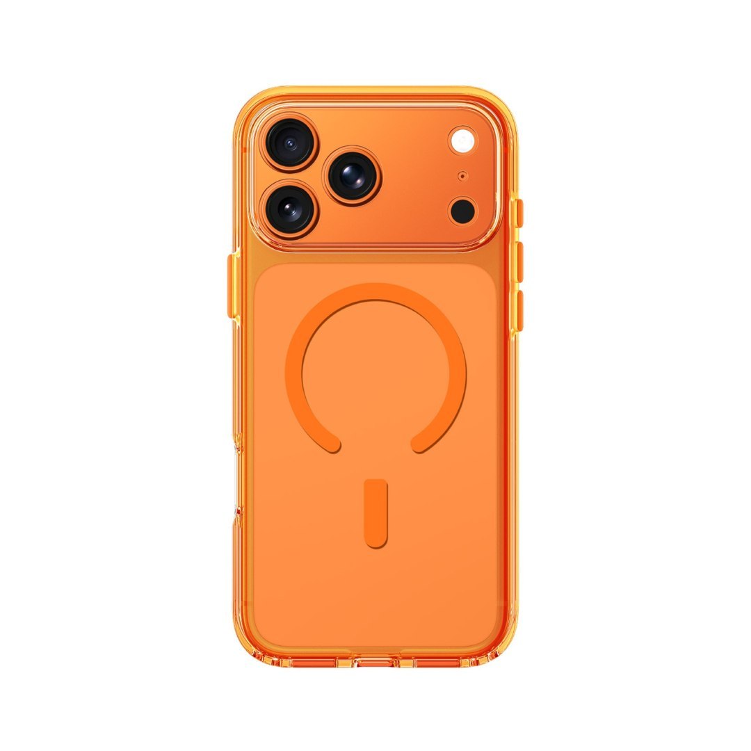 Etui pokrowiec na iPhone 17 Pro Minimal Mag Lens Case – pomarańczowy Etui pokrowiec na iPhone 17 Pro Minimal Mag Lens Case – pomarańczowy