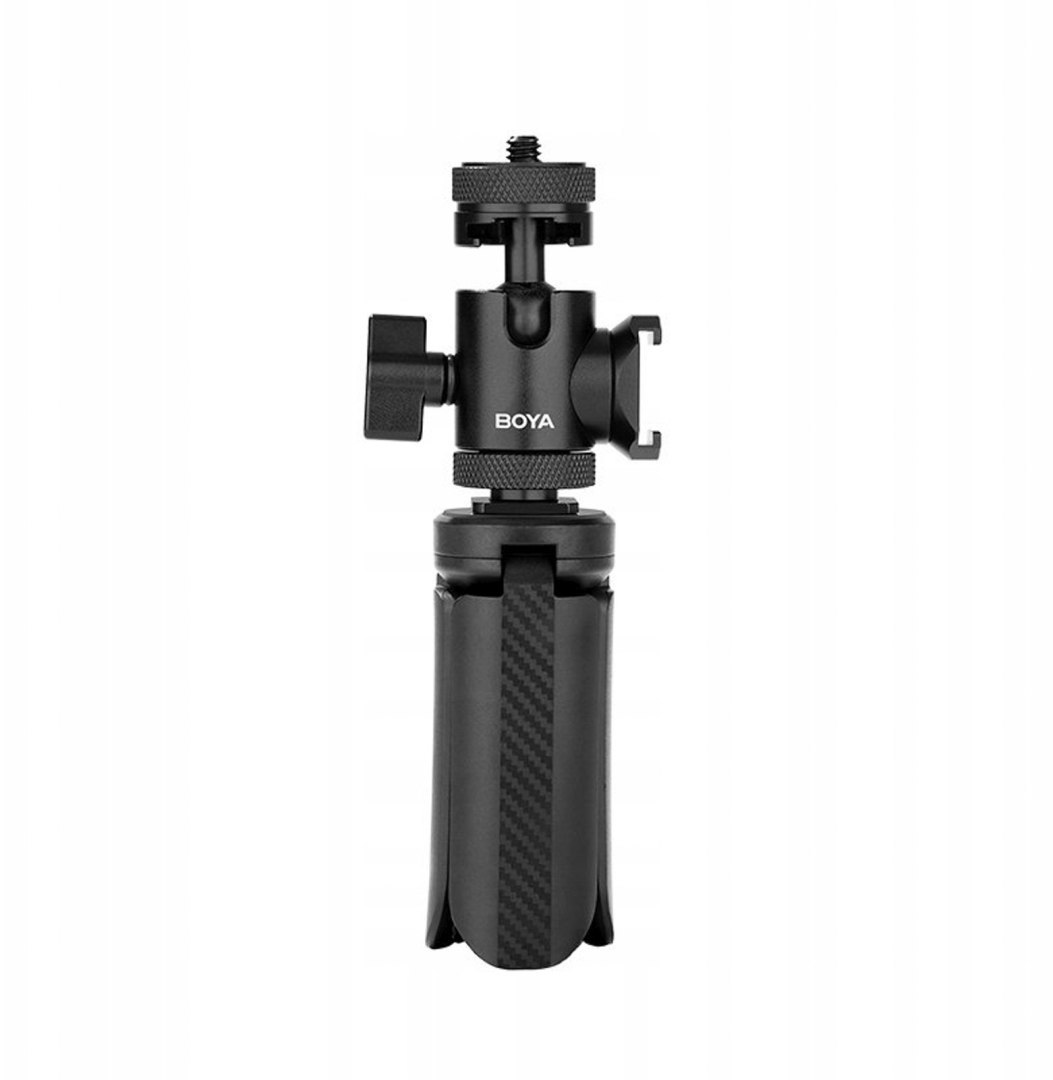 Statyw tripod do mikrofonu i kamery 1/4” – czarny Statyw tripod do mikrofonu i kamery 1/4” – czarny