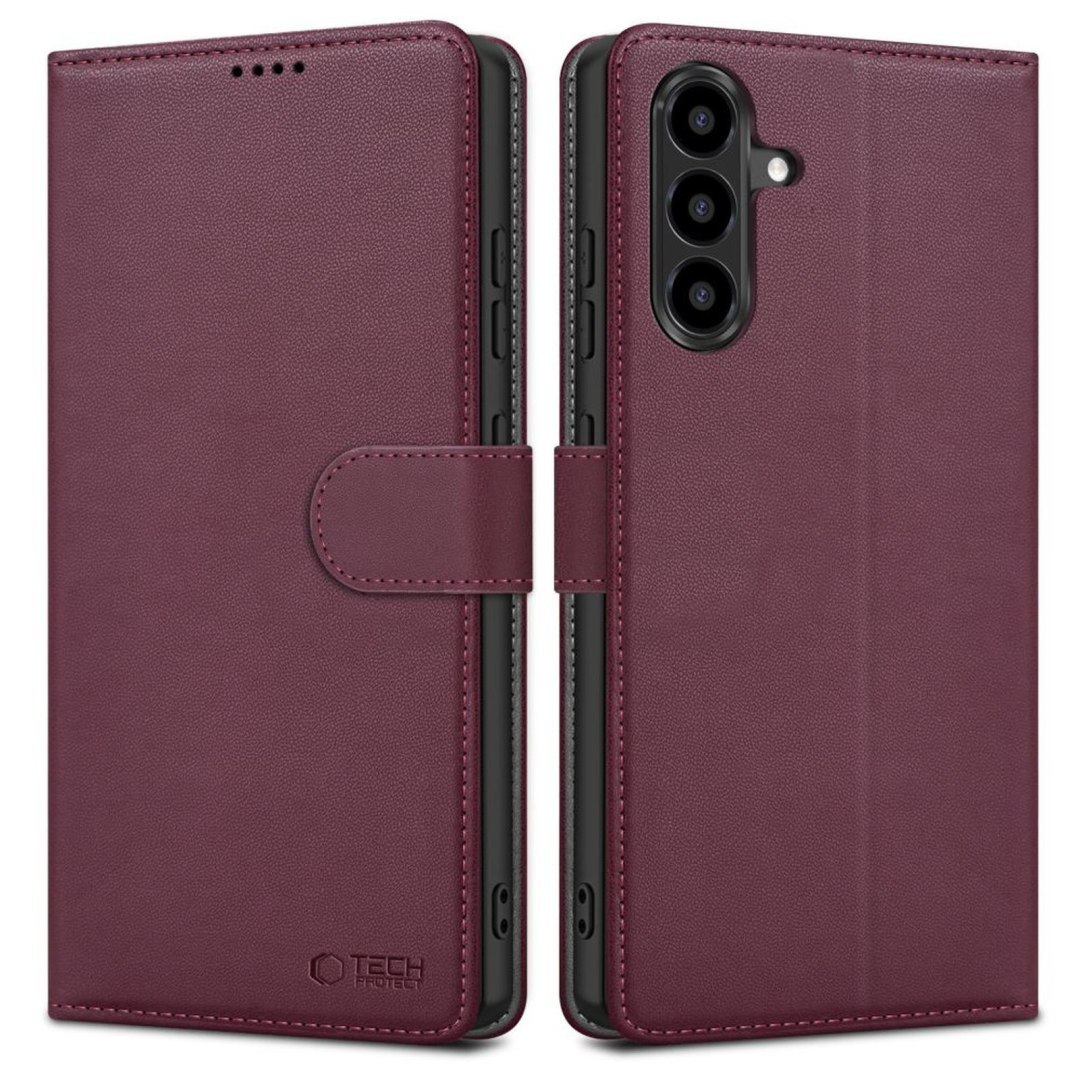 Etui futerał na Samsung Galaxy A26 5G / A17 4G / 5G Wallet – bordowy