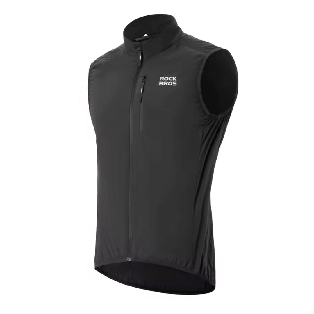Kamizelka rowerowa termiczna rozmiar XL – czarna Kamizelka rowerowa termiczna rozmiar XL – czarna
