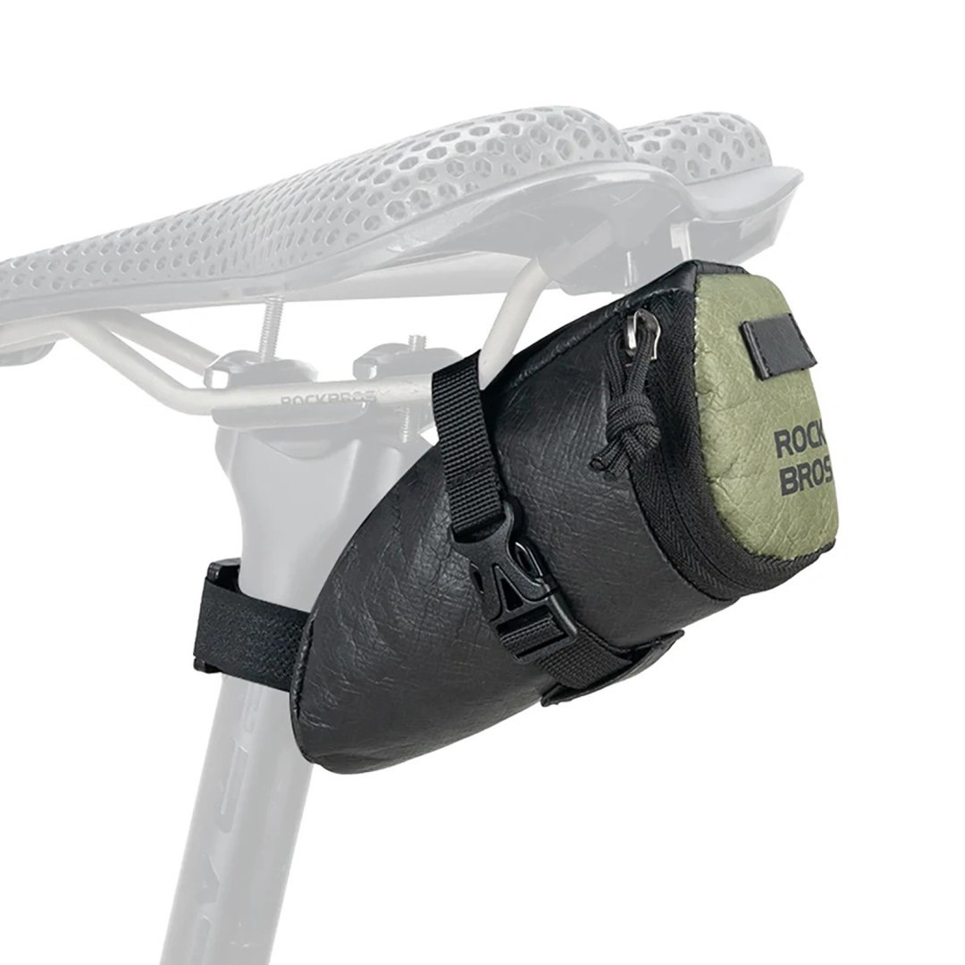 Torba rowerowa podsiodłowa 0.2L – czarno zielona