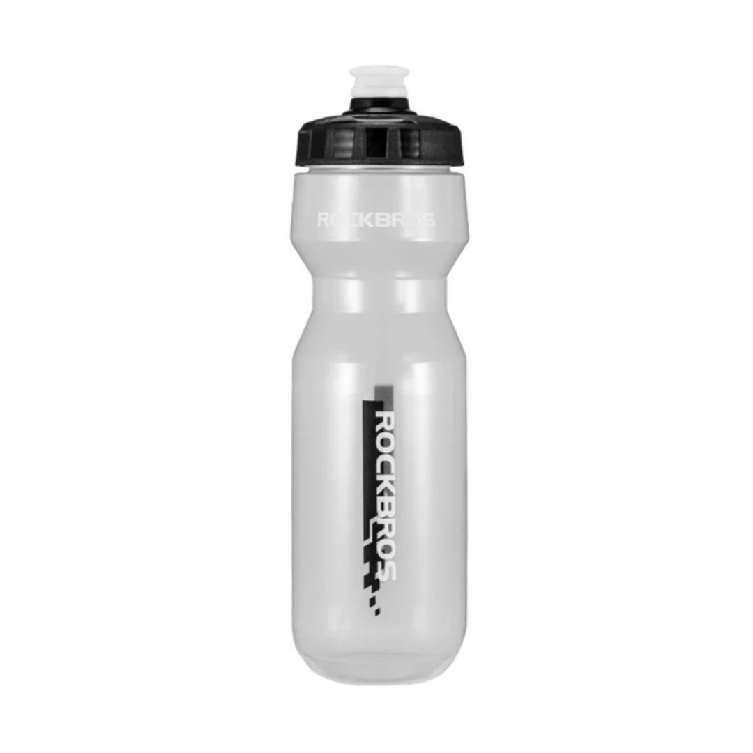 Bidon rowerowy butelka 750 ml – przezroczysto czarna Bidon rowerowy butelka 750 ml – przezroczysto czarna