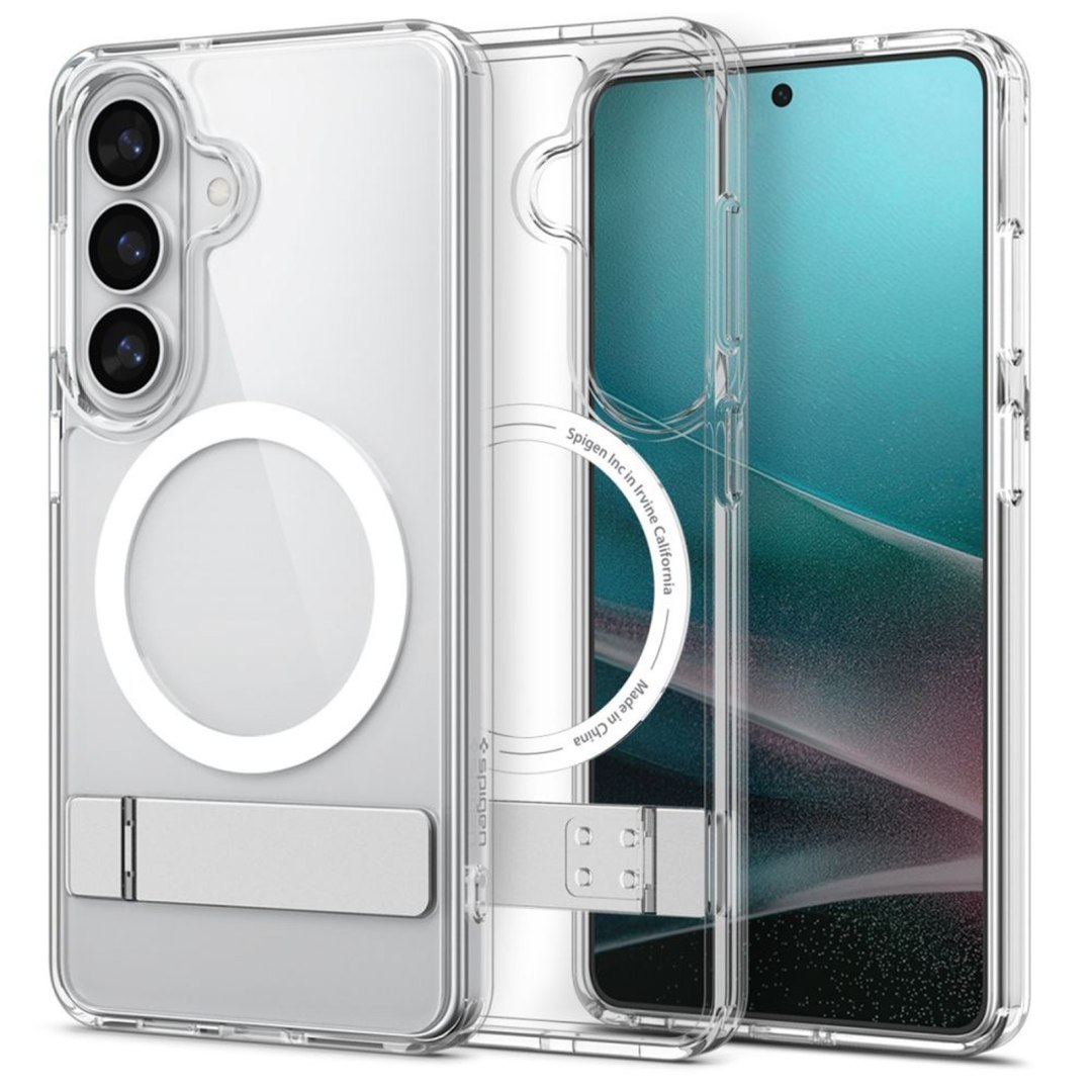 Etui pokrowiec na Samsung Galaxy S26+ Ultra Hybrid S Mag MagSafe – przezroczysto biały