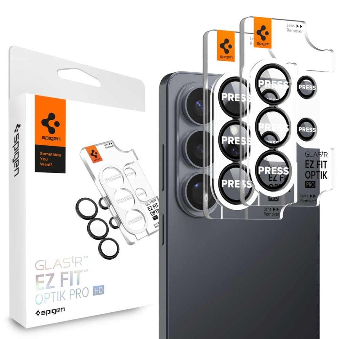 Osłona aparatu na Samsung Galaxy S26 Ultra Glas.Tr Ez Fit Optik Pro HD czarne – 2 szt. Osłona aparatu na Samsung Galaxy S26 Ultra Glas.Tr Ez Fit Optik Pro HD czarne – 2 szt.