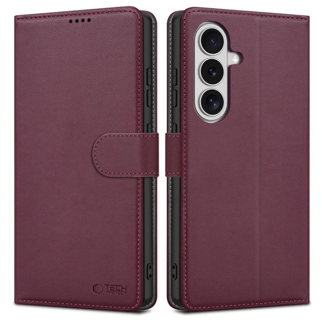 Etui futerał na Samsung Galaxy S26 Wallet – bordowy