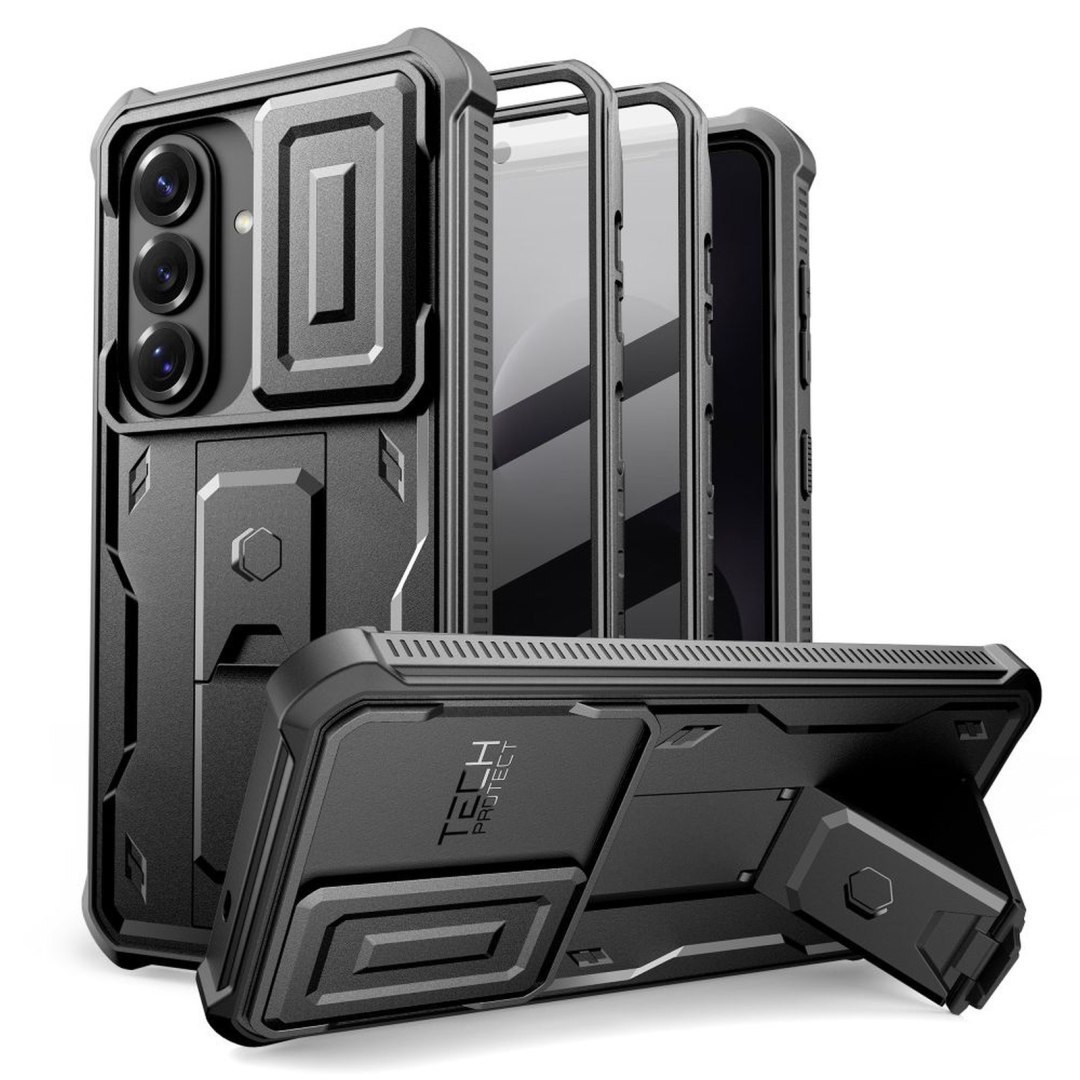 Etui pokrowiec na Samsung Galaxy S26 Kevlar Cam+ – czarny
