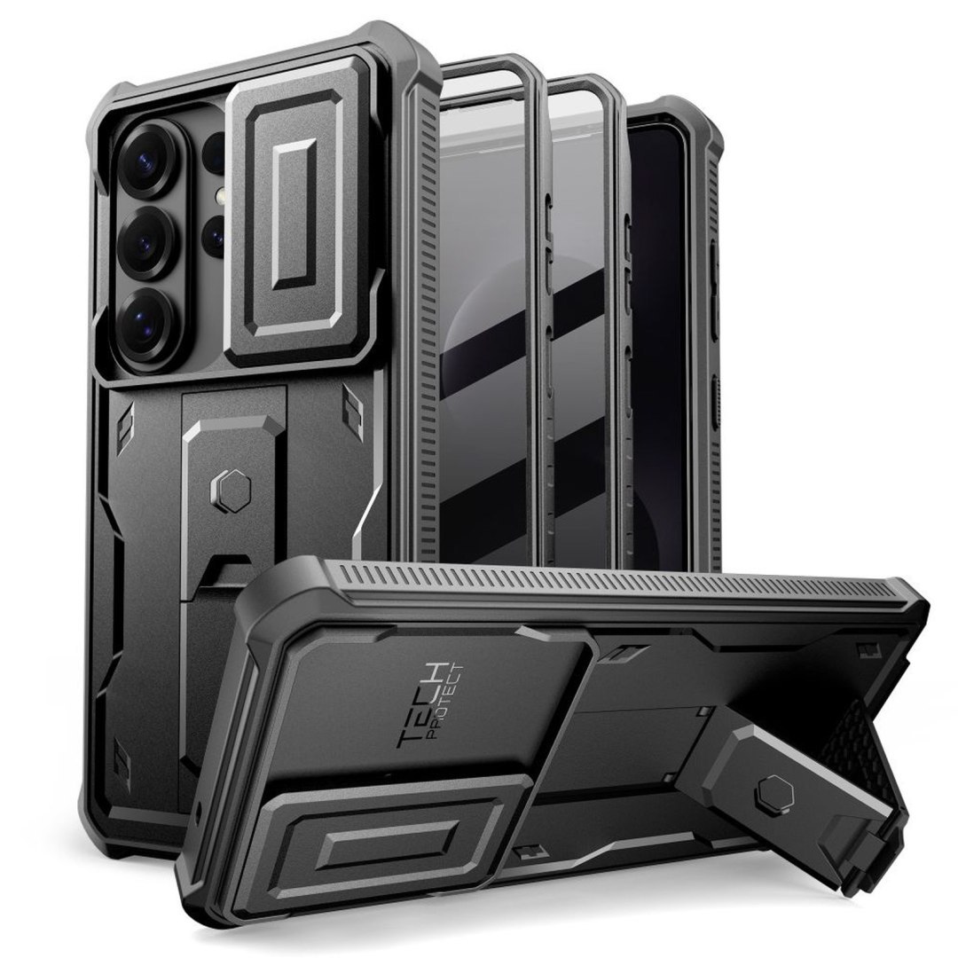 Etui pokrowiec na Samsung Galaxy S26 Ultra Kevlar Cam+ – czarny