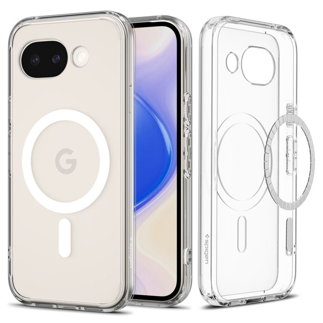 Etui pokrowiec na Google Pixel 10A Ultra Hybrid Mag MagSafe – przezroczysto białe