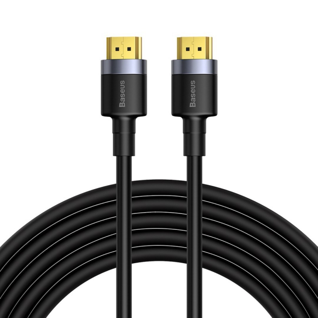 Kabel przewód audio wideo HDMI 4K 5m – czarny Kabel przewód audio wideo HDMI 4K 5m – czarny