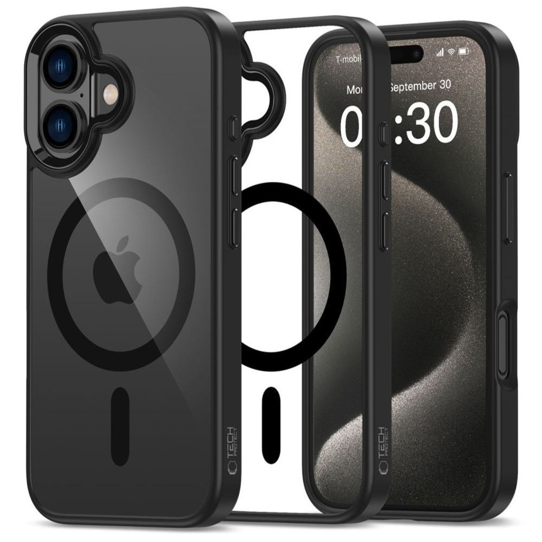 Etui pokrowiec case na iPhone 16 MagMat MagSafe – przezroczysty Etui pokrowiec case na iPhone 16 MagMat MagSafe – przezroczysty