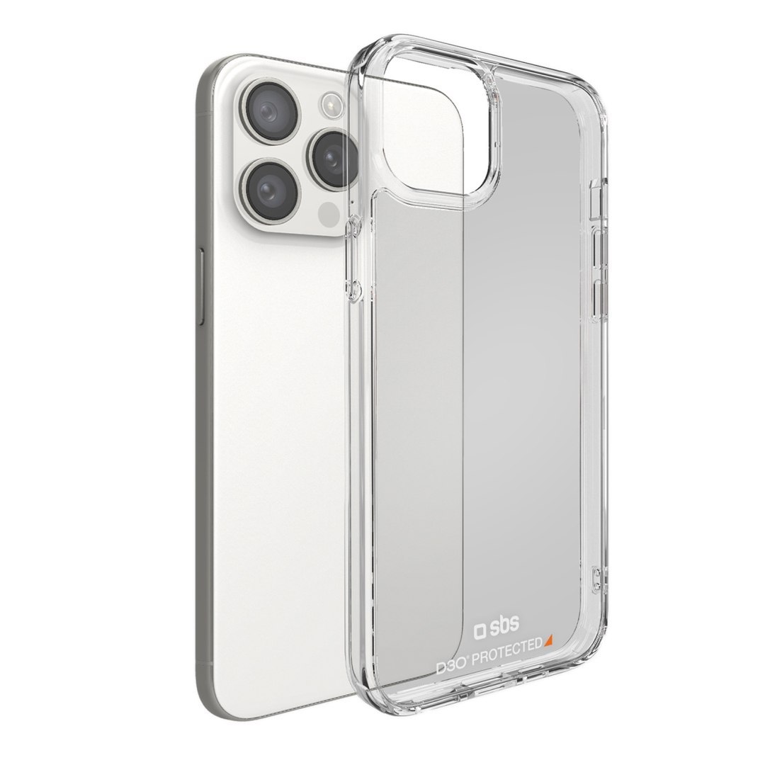 Etui case do iPhone 15 Pro D3O – przezroczysty