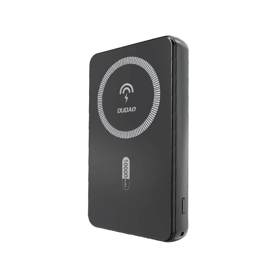 Powerbank magnetyczny K14S 5000mAh USB-A USB-C 20W – czarny