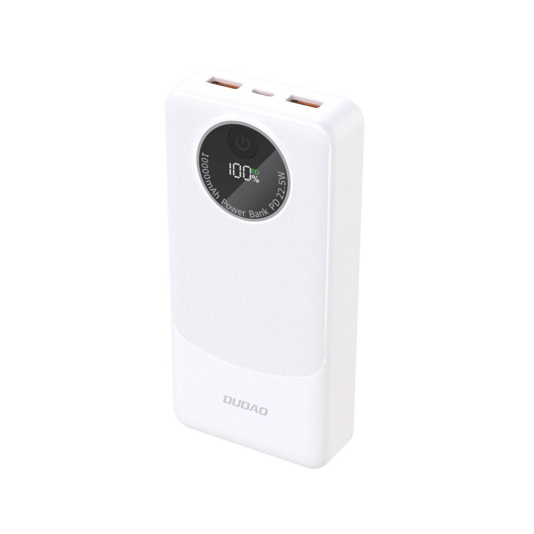 Powerbank K12Pro 20000mAh USB-A USB-C PD 22.5W – biały Powerbank K12Pro 20000mAh USB-A USB-C PD 22.5W – biały