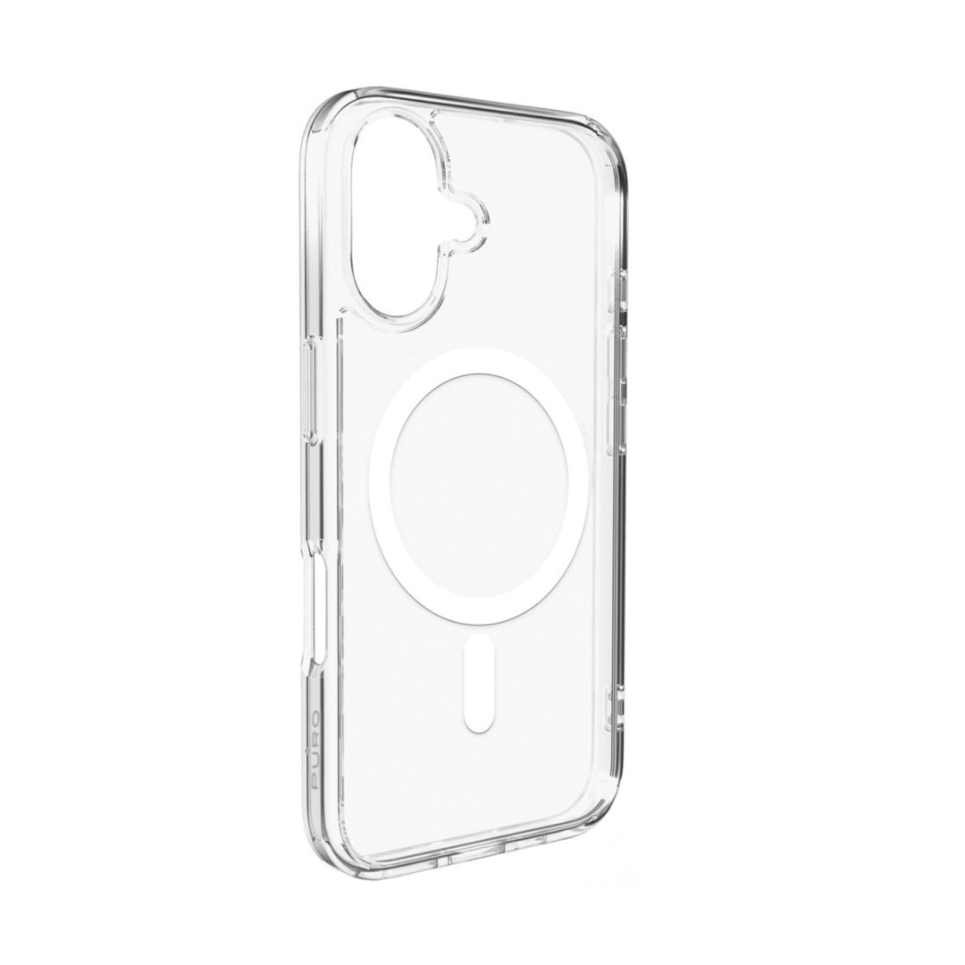Etui silikonowe do iPhone 16 Lite Mag MagSafe – przezroczyste