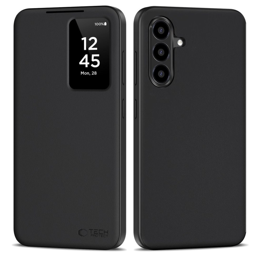Etui pokrowiec z klapką na Samsung Galaxy A56 5G Smart Wallet – czarny mat