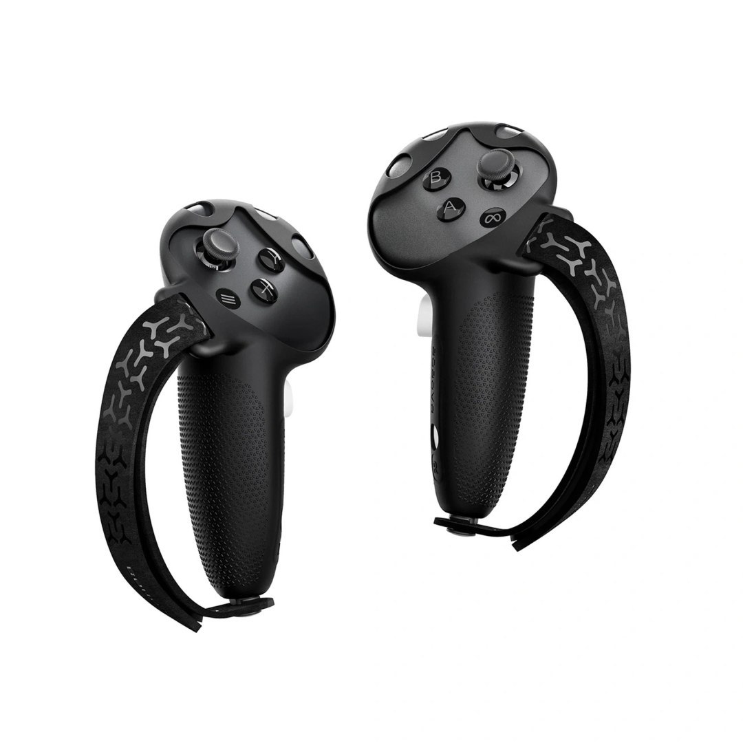 Uchwyty na kontrolery do Meta Quest 3 i 3S – czarne Uchwyty na kontrolery do Meta Quest 3 i 3S – czarne
