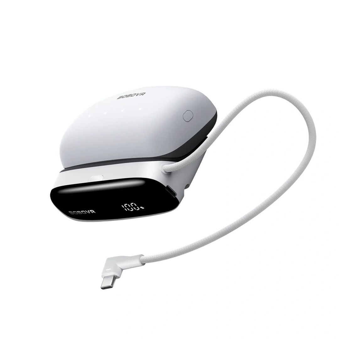 Stacja dokująca i powerbank 2w1 do baterii B100 – biała