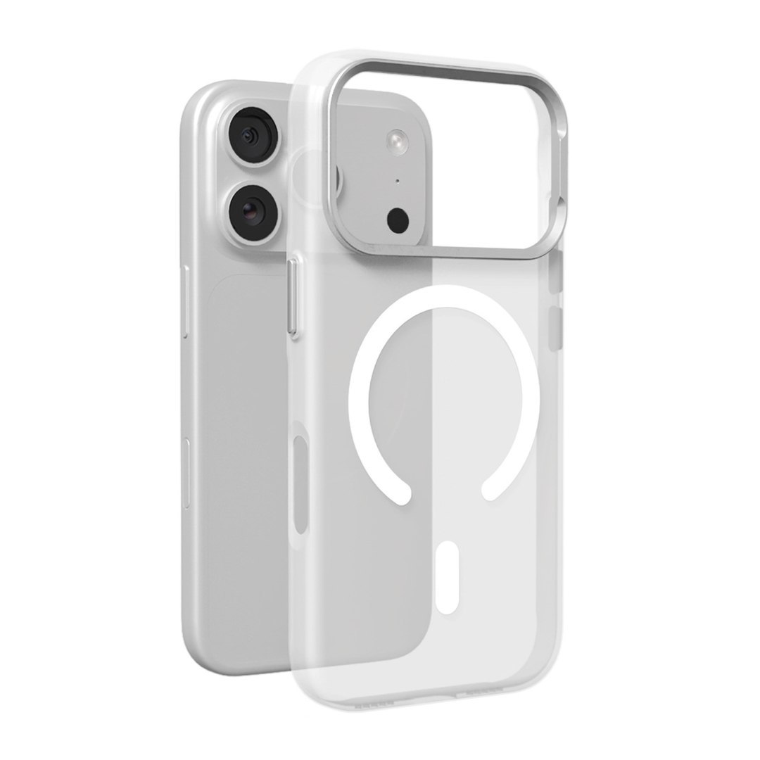 Etui pokrowiec na iPhone 17 Pro Lightfeel MagSafe – przezroczysto białe
