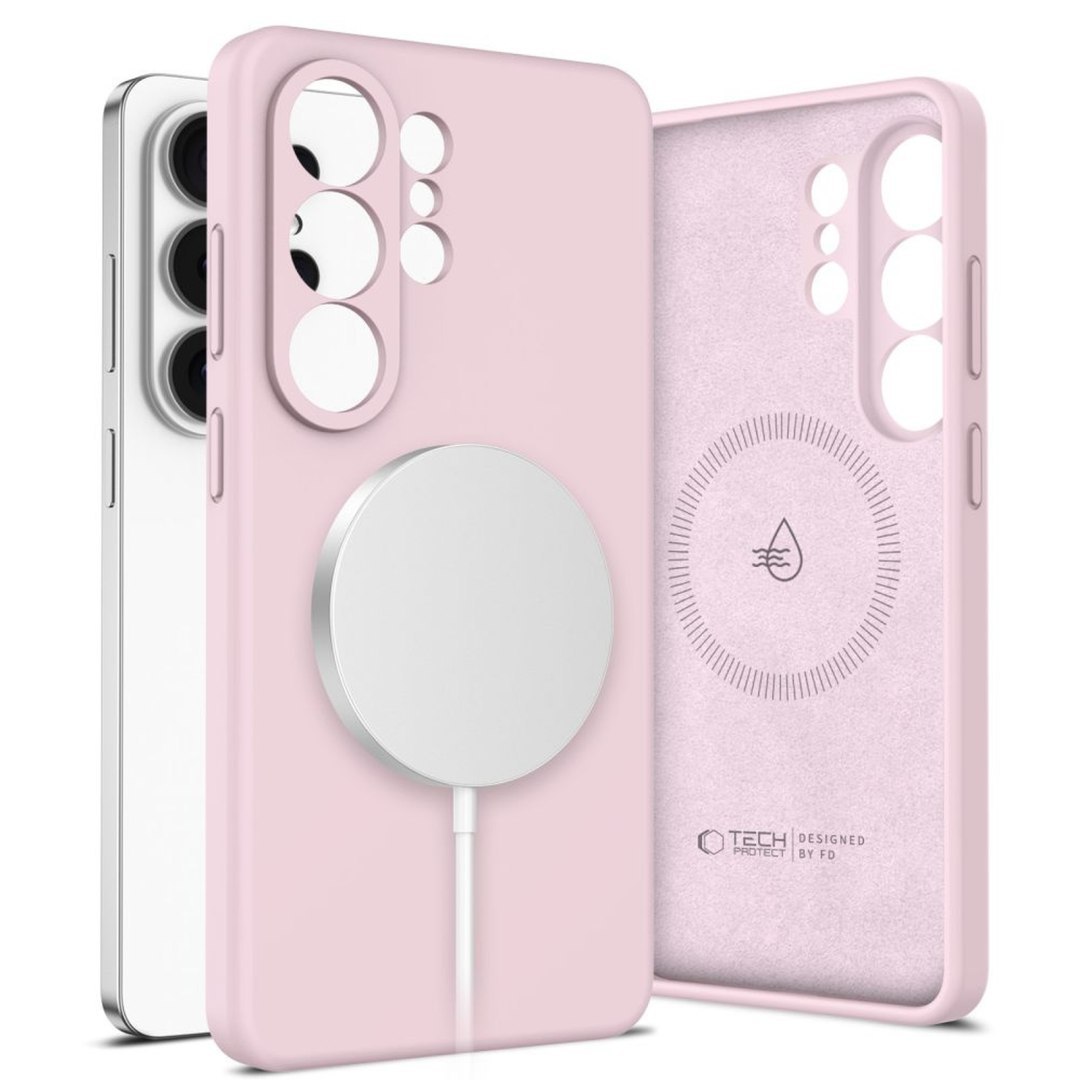 Etui pokrowiec na Samsung Galaxy S26 Ultra Silicone MagSafe – różowe