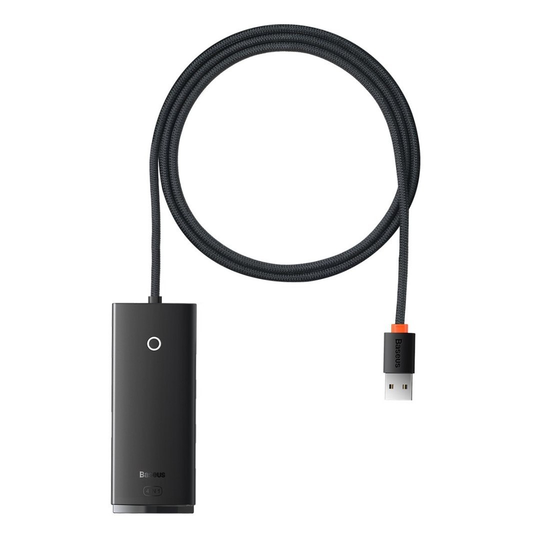 HUB adapter USB-A do 4xUSB-A 3.0 5Gb/s Lite Series czarny HUB adapter USB-A do 4xUSB-A 3.0 5Gb/s Lite Series czarny
