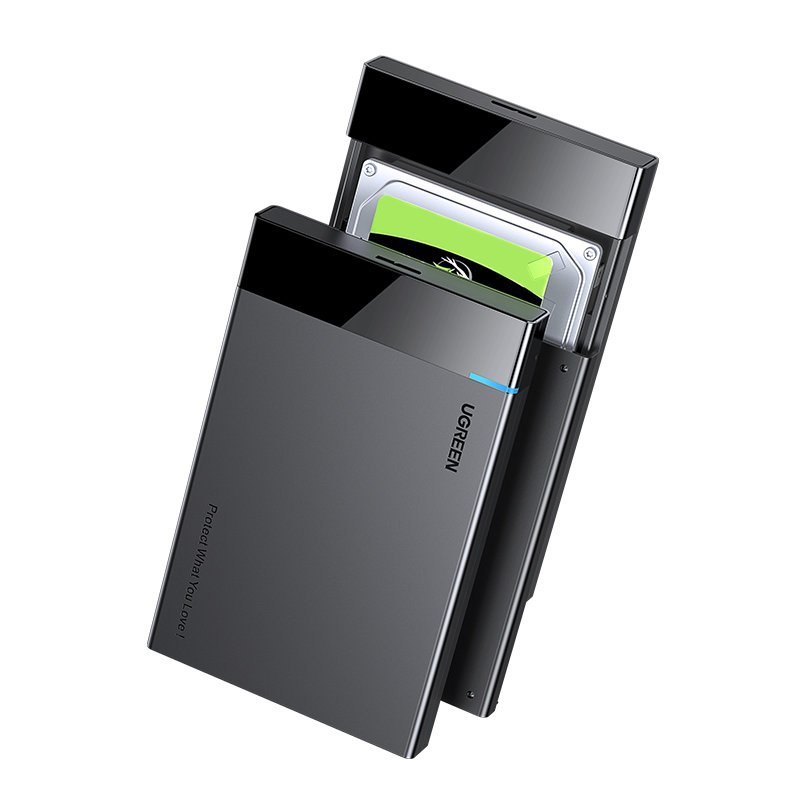 Obudowa kieszeń na dysk SATA 2.5” 6TB USB-C 3.0 czarny