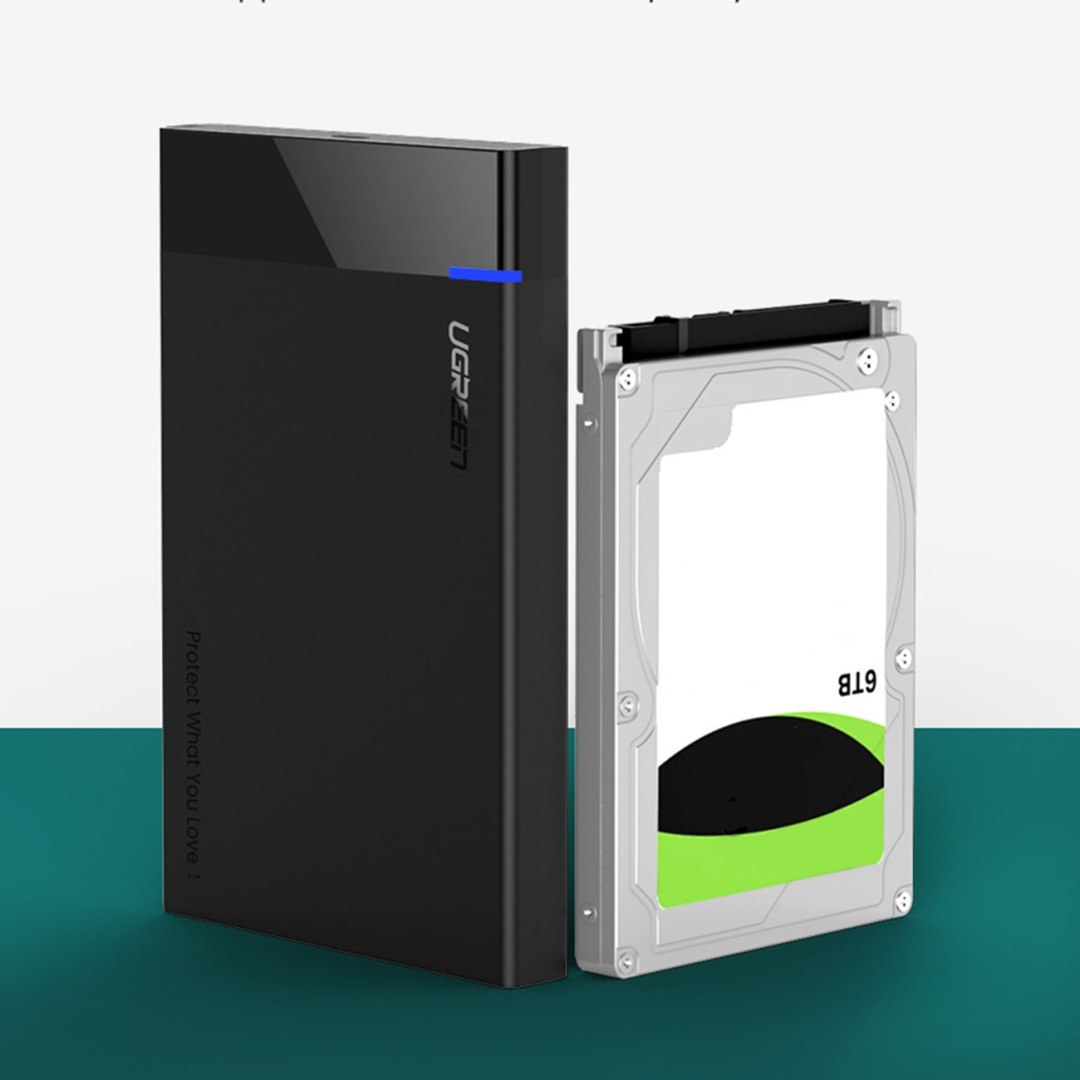 Obudowa kieszeń na dysk SATA 2.5” 6TB USB-C 3.0 czarny Obudowa kieszeń na dysk SATA 2.5” 6TB USB-C 3.0 czarny