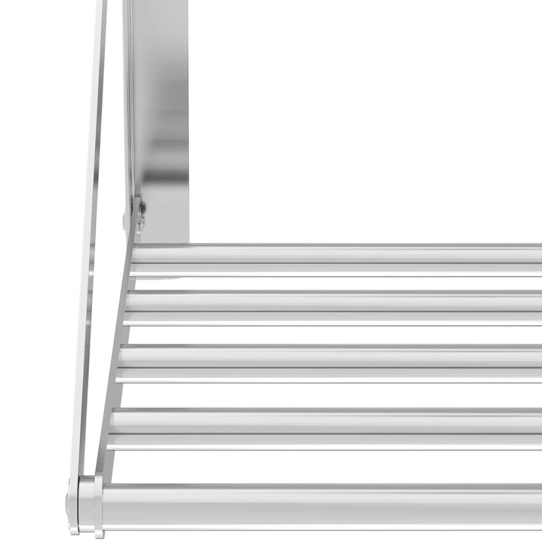 Półka ścienna składana ze stali nierdzewnej do 40 kg 100 x 45 cm Półka ścienna składana ze stali nierdzewnej do 40 kg 100 x 45 cm