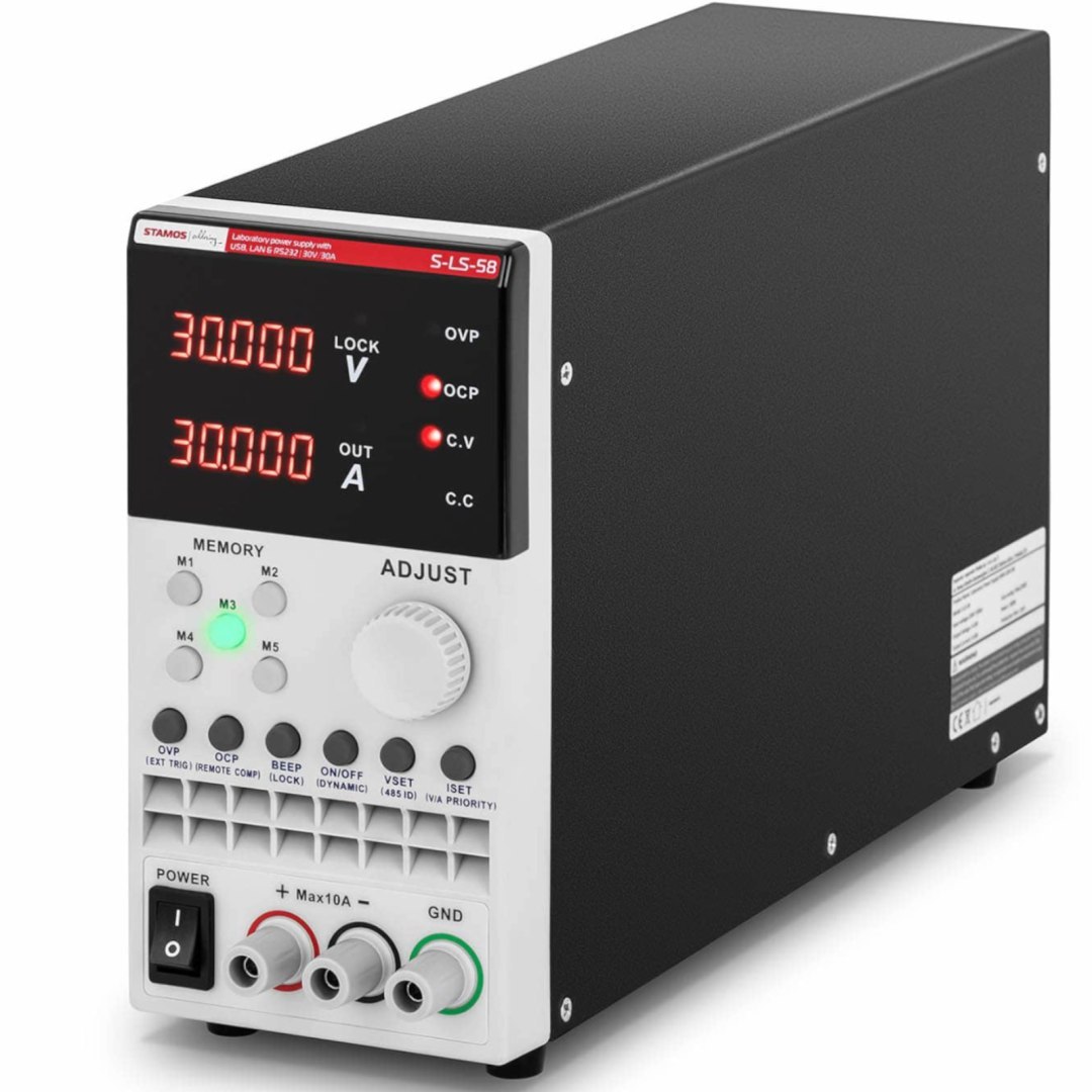 Zasilacz laboratoryjny serwisowy 0-30 V 0-30 A 300 W USB LAN RS232 Zasilacz laboratoryjny serwisowy 0-30 V 0-30 A 300 W USB LAN RS232