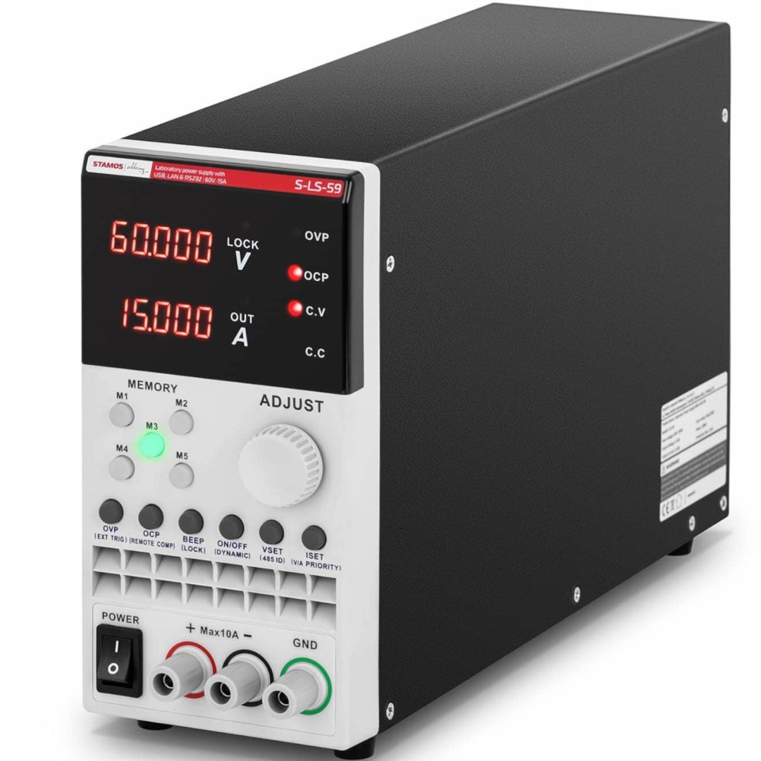 Zasilacz laboratoryjny serwisowy 0-60 V 0-15 A 300 W USB LAN RS233 Zasilacz laboratoryjny serwisowy 0-60 V 0-15 A 300 W USB LAN RS233