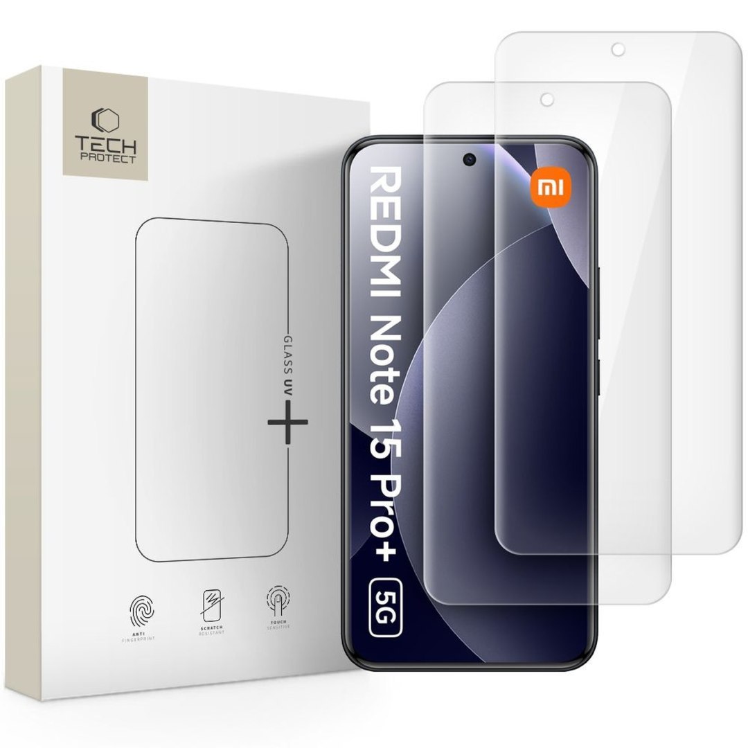 Szkło hartowane na Xiaomi Redmi Note 15 Pro+ 5G Glass UV+ – 2 szt.
