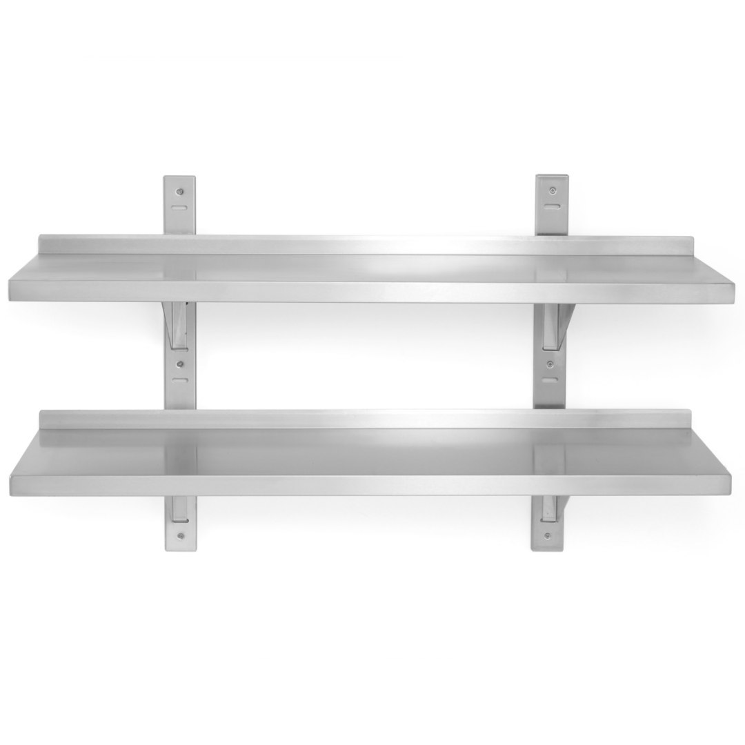 Półka wisząca przestawna podwójna 80cm – Hendi 811771 Półka wisząca przestawna podwójna 80cm – Hendi 811771