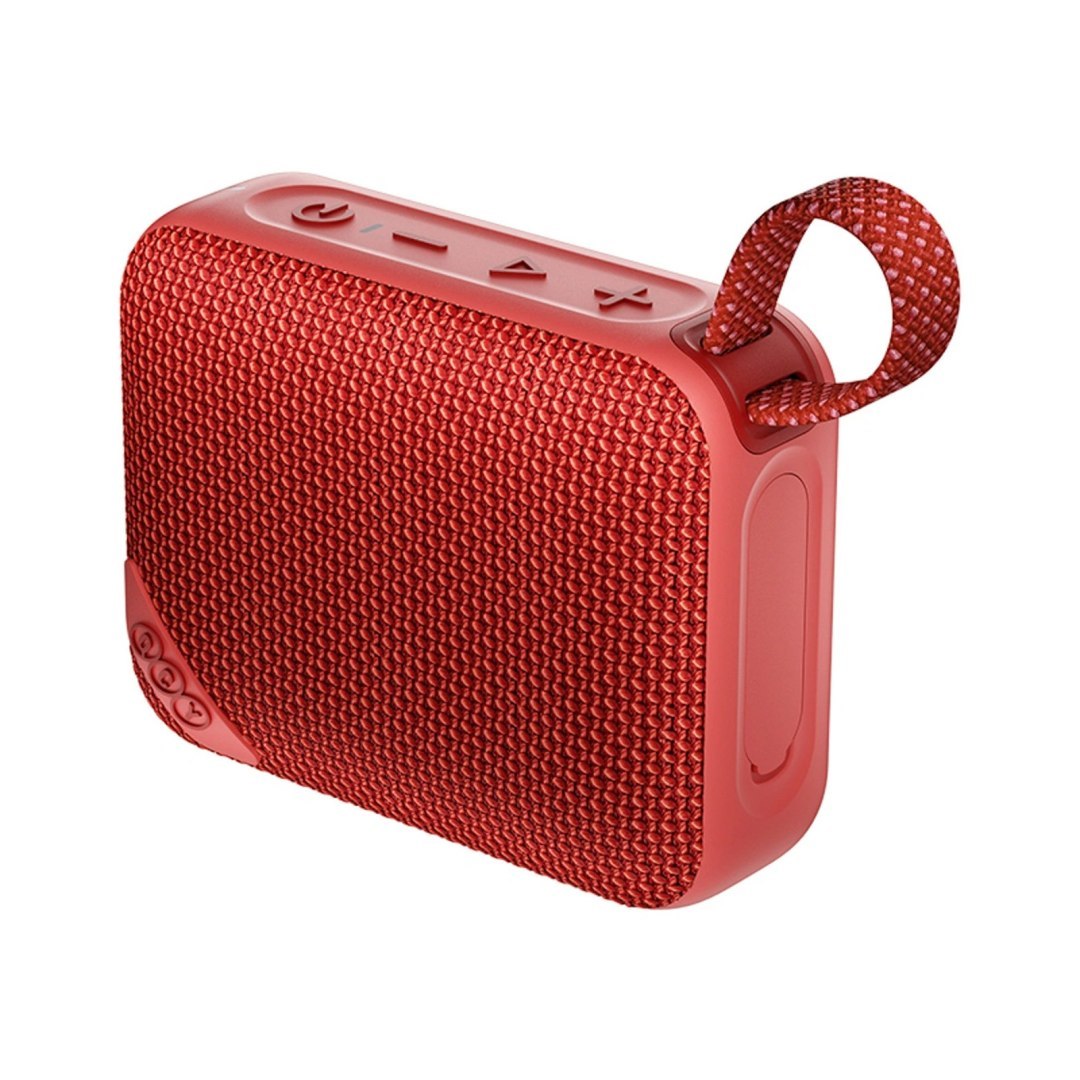 Głośnik bezprzewodowy Bluetooth z podświetleniem RGB IP67 – czerwony Głośnik bezprzewodowy Bluetooth z podświetleniem RGB IP67 – czerwony