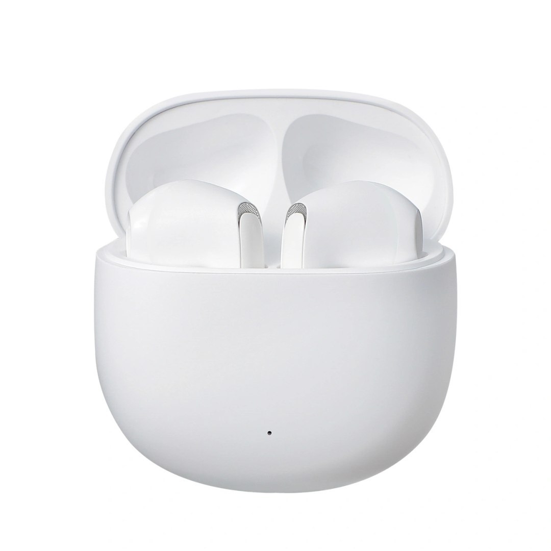 Słuchawki bezprzewodowe douszne Bluetooth TWS – białe Słuchawki bezprzewodowe douszne Bluetooth TWS – białe