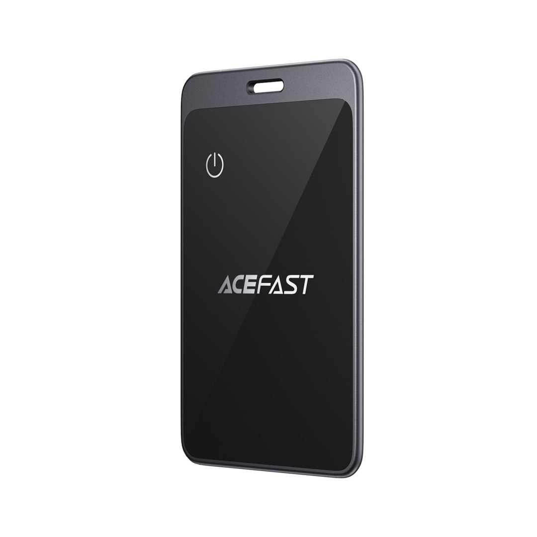 Lokalizator Bluetooth w formie karty kompatybilny z Apple Find My – szary Lokalizator Bluetooth w formie karty kompatybilny z Apple Find My – szary