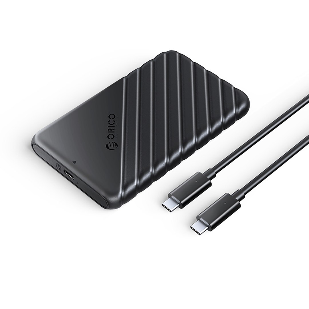Kieszeń obudowa na dysk 25PW1C-C3 2.5” HDD / SSD USB-C 6Gb/s – czarna Kieszeń obudowa na dysk 25PW1C-C3 2.5” HDD / SSD USB-C 6Gb/s – czarna