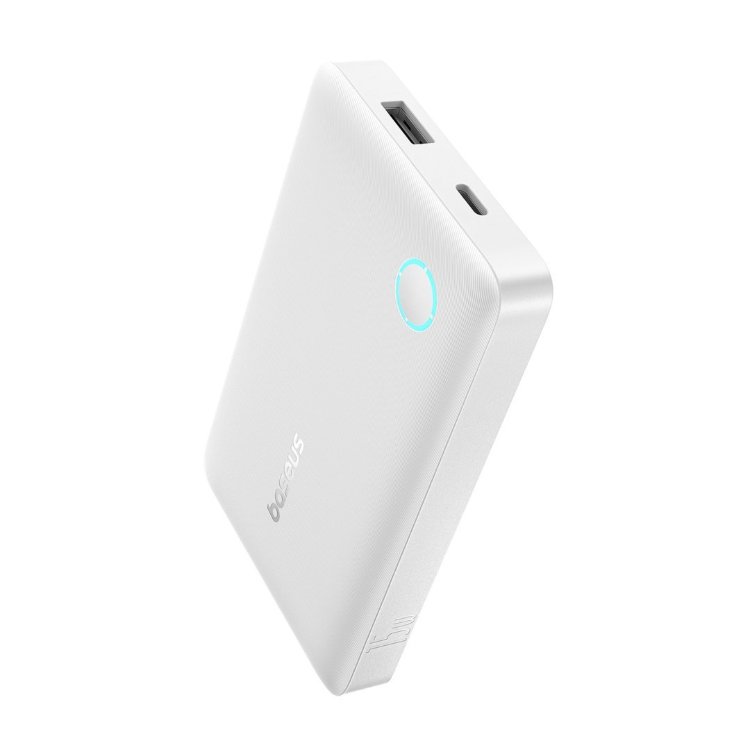 Powerbank 10000mAh 15W EnerFill FP11 z kablem USB-C 30cm – biały Powerbank 10000mAh 15W EnerFill FP11 z kablem USB-C 30cm – biały
