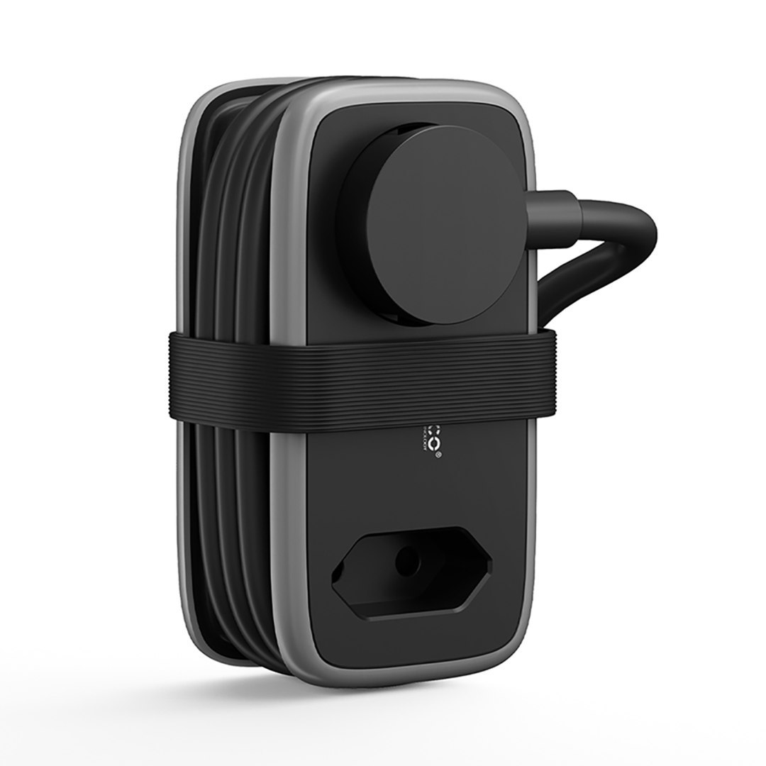 Listwa zasilająca 5w1 AC USB-A USB-C 15.5W – czarna Listwa zasilająca 5w1 AC USB-A USB-C 15.5W – czarna