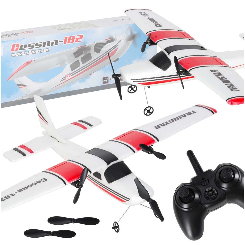 Samolot zdalnie sterowany Cessna 182 szybowiec akrobata 2,4GHz
