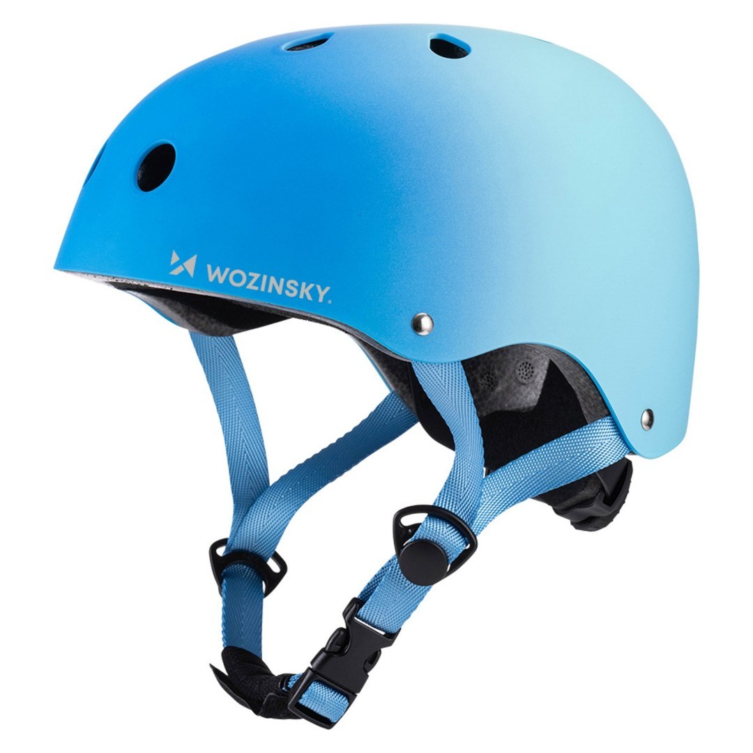 Kask rowerowy BMX hulajnoga 54-58 cm – gradient niebieski Kask rowerowy BMX hulajnoga 54-58 cm – gradient niebieski