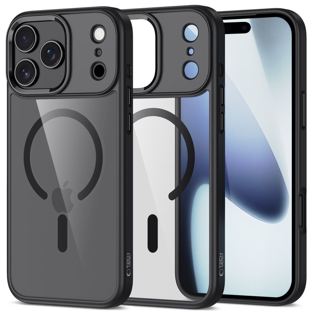Etui case na iPhone 17 Pro Max MagMat MagSafe – przezroczysto-czarne Etui case na iPhone 17 Pro Max MagMat MagSafe – przezroczysto-czarne