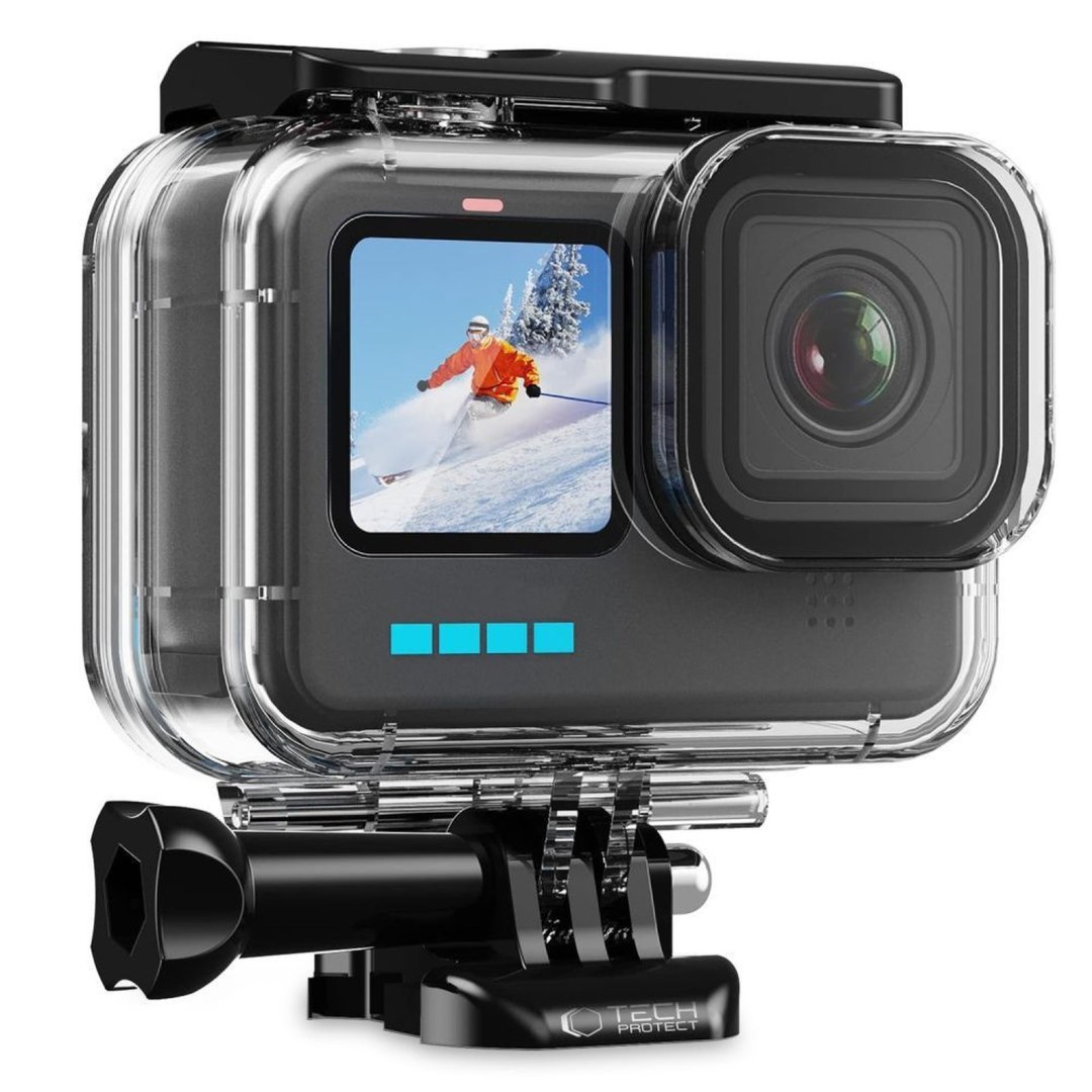 Etui wodoodporne do kamery sportowej GoPro Hero 9 / 10 / 11 / 12 – przezroczyste Etui wodoodporne do kamery sportowej GoPro Hero 9 / 10 / 11 / 12 – przezroczyste
